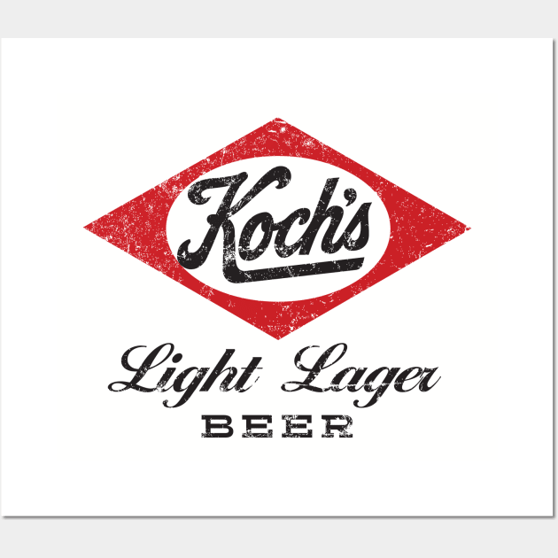 Koch's Light Lager Wall Art by MindsparkCreative